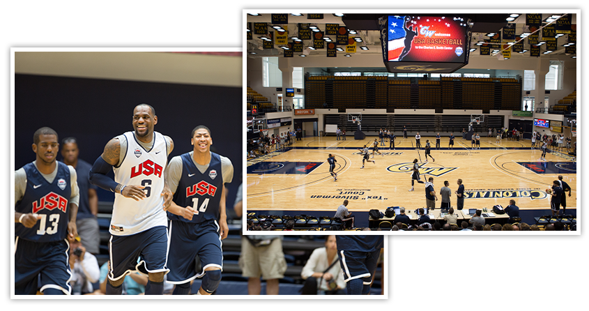 The USA Men’s National Basketball team